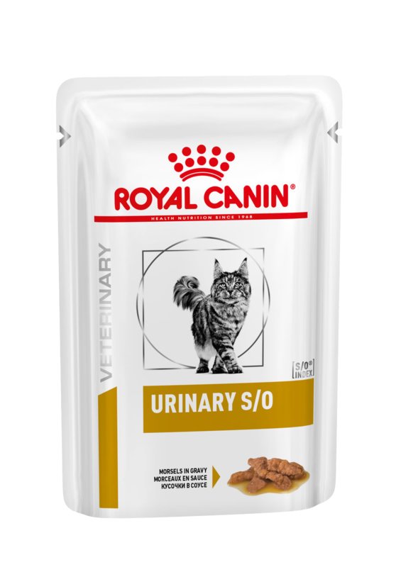 Royal Canin (Роял Канин) Urinary S/O - Консервированный корм кусочками для кошек при заболевании мочевыделительной системы