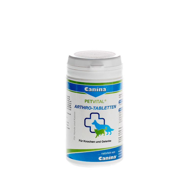 Canina (Канина) PETVITAL Arthro-Tabletten - Таблетки Петвитал Артро для кошек и собак