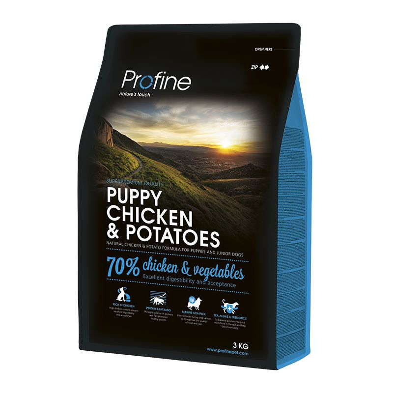 Profine (Профайн) Puppy Chicken&Potatoes - Сухой корм для щенков с курицей и картофелем - Фото 2