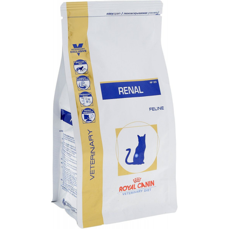 Royal Canin (Роял Канин) Renal RF23 Feline - Ветеринарная диета для кошек с заболеваниями почек