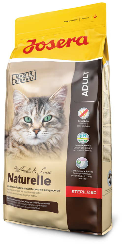 Josera (Йозера) Naturelle Sterilized - Сухой корм с птицей для стерилизованных кошек - Фото 2