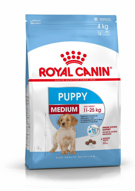 Royal Canin (Роял Канин) Medium Puppy - Сухой корм мясом птицы для щенков собак средних пород