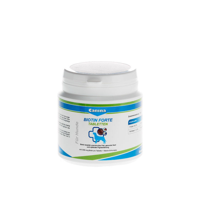 Canina (Канина) Biotin forte - Биологически активная добавка в форме таблеток для собак