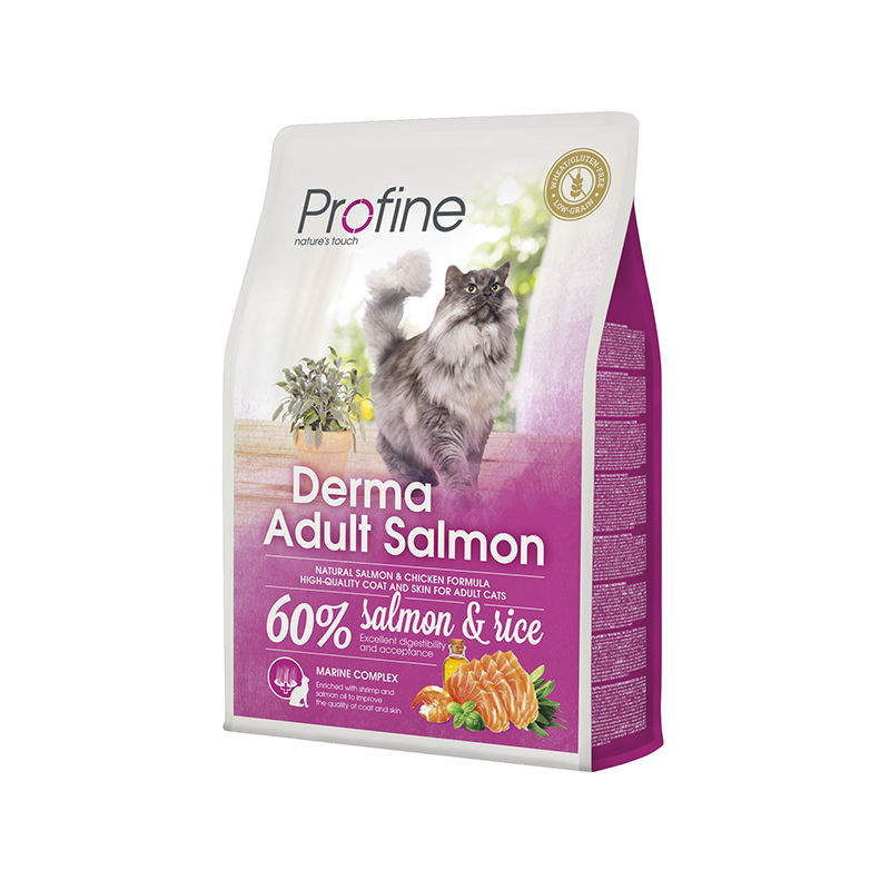 Profine (Профайн ) Cat Derma - Сухой корм с лососем для котов с чувствительной кожей
